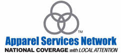 apparel services network logo