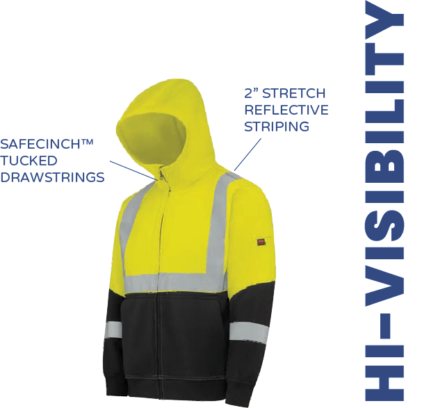 high visibility garment
