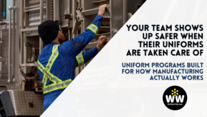 manufacturing industry uniform program blog header