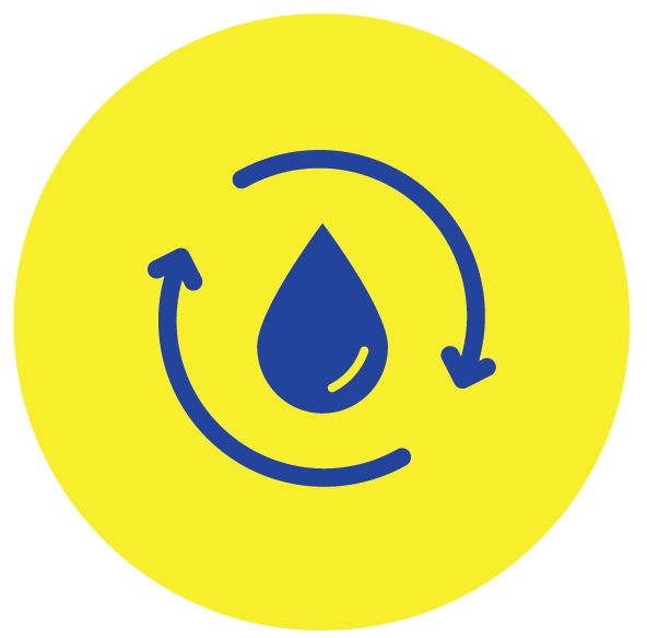 reduce water icon