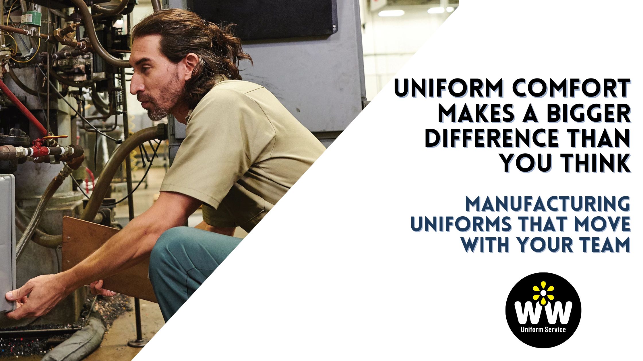 comfortable manufacturing uniform program blog header